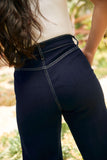 Westport Contrast Stitch High Rise Wide Leg Jeans - Available in Missy & Petite