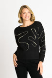 Pearl Swirl Crewneck Sweater